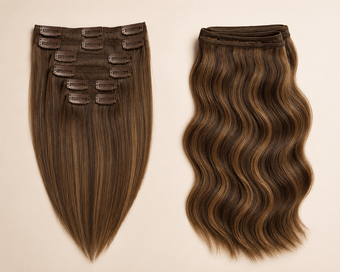 Clip-in vs Weft Hair Extensions: What is Right For You? - Santana's Wigs & Hair Extensions, LLC