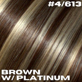 100% Remy Human Hair Seamless Clip-In Extensions 18" - 130g