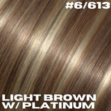 100% Remy Human Hair Seamless Clip-In Extensions 18" - 130g