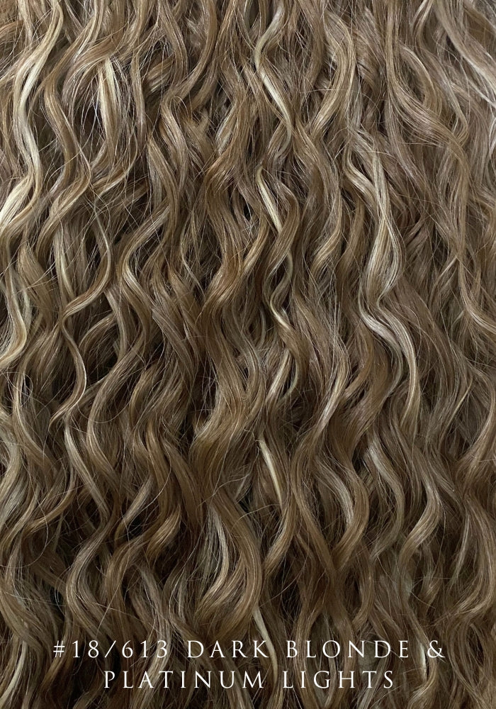 Curly Synthetic Hair Extensions | 9 Piece Clip-In 22"