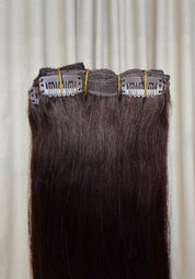 Classic Clip-In Human Hair Extensions 18"