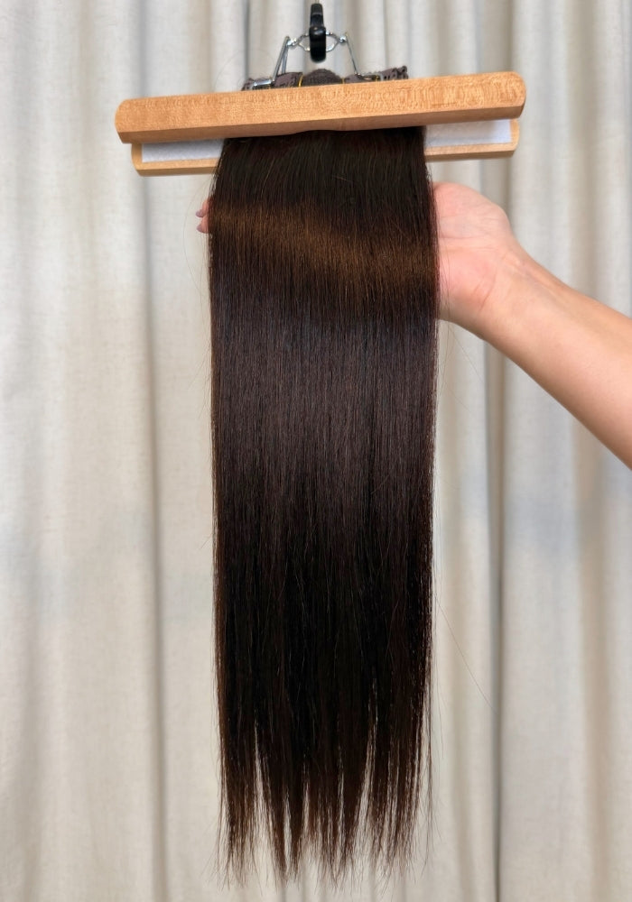 Classic Clip-In Human Hair Extensions 18"