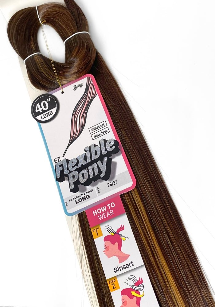 40" Flexible Wrap Around Synthetic Ponytail - Santana's Wigs & Hair Extensions, LLC - 6/27