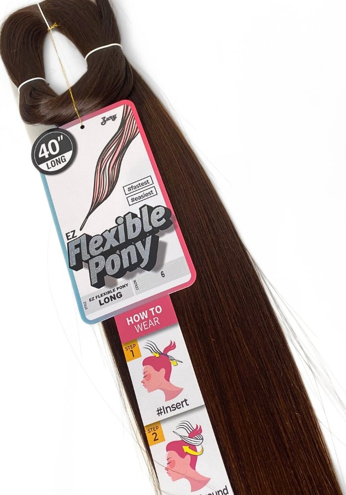 40" Flexible Wrap Around Synthetic Ponytail - Santana's Wigs & Hair Extensions, LLC - 6