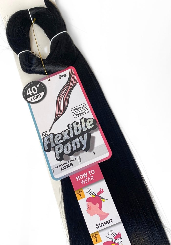 40" Flexible Wrap Around Synthetic Ponytail - Santana's Wigs & Hair Extensions, LLC - 1