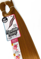 40"  Flexible Wrap Around Synthetic Ponytail