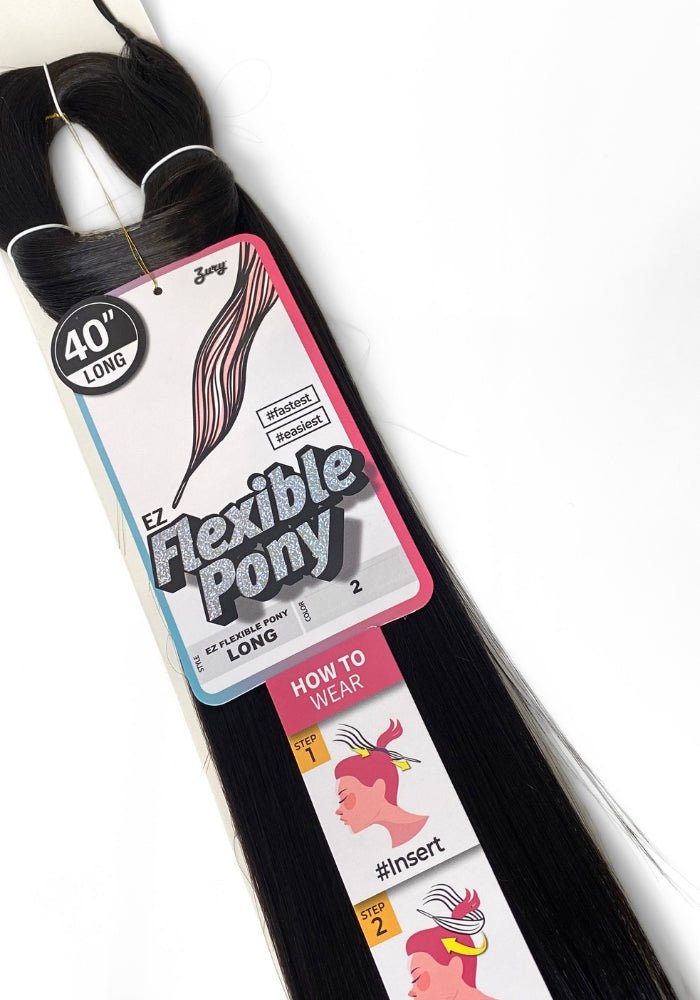 40" Flexible Wrap Around Synthetic Ponytail - Santana's Wigs & Hair Extensions, LLC - 2