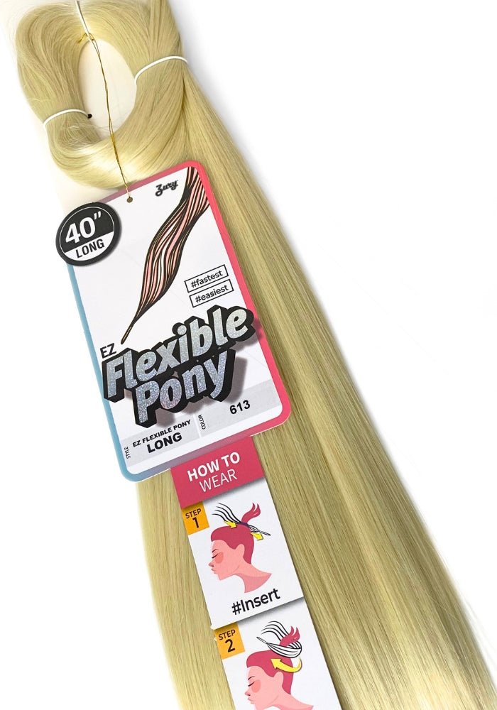 40" Flexible Wrap Around Synthetic Ponytail - Santana's Wigs & Hair Extensions, LLC - 613
