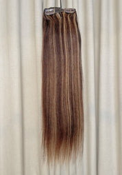 Classic Clip-In Human Hair Extensions 18"