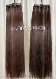 Classic Clip-In Human Hair Extensions 18"