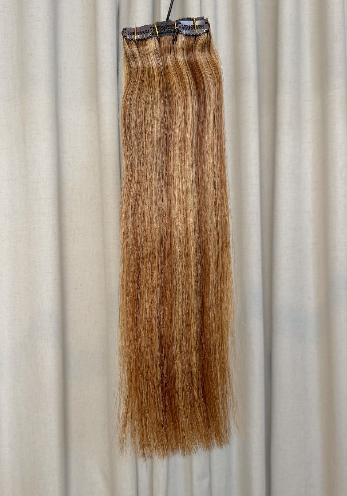 Classic Clip-In Human Hair Extensions 18"