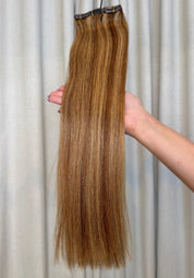 Classic Clip-In Human Hair Extensions 18"
