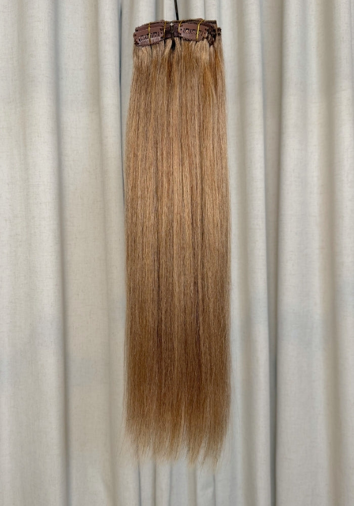 Classic Clip-In Human Hair Extensions 18"