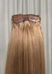 Classic Clip-In Human Hair Extensions 18"