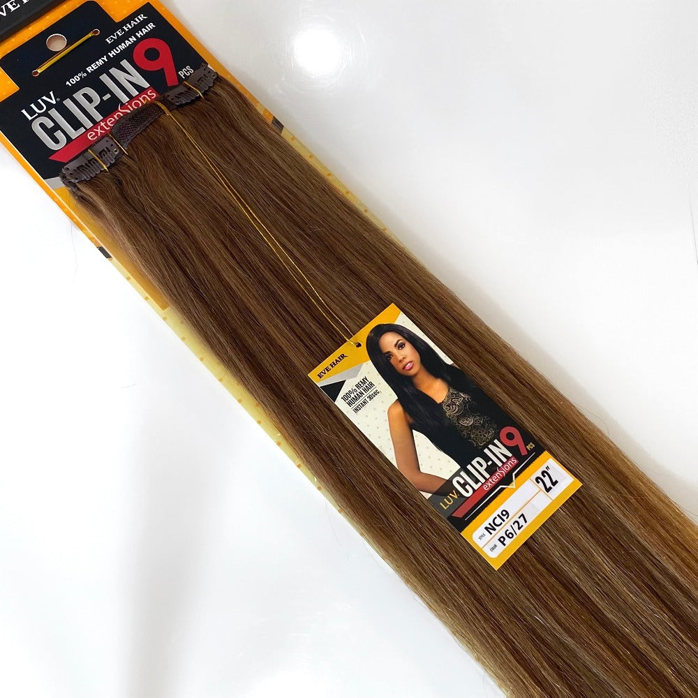 Luv | 9pc Clip-in Human Hair Extensions 22