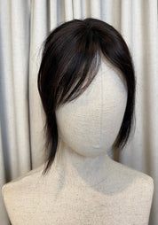 Low Density Clip In Top Piece | 100% Human Hair