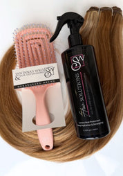SW Extension Care Set | Heat Protectant | Detangling Brush |