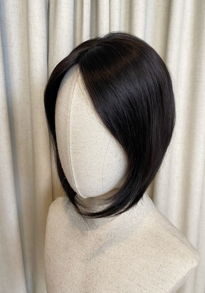 Top Elite Topper (Medium) 10" | 100% Human Hair | Mono-Top