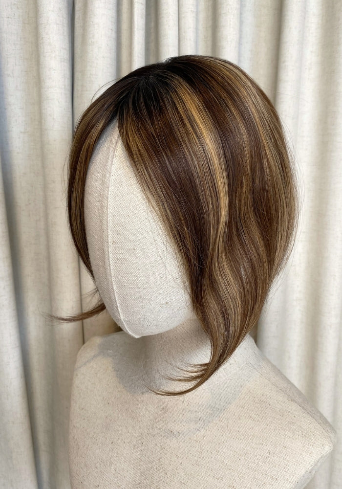 Top Elite Topper (Medium) 10" | 100% Human Hair | Mono-Top