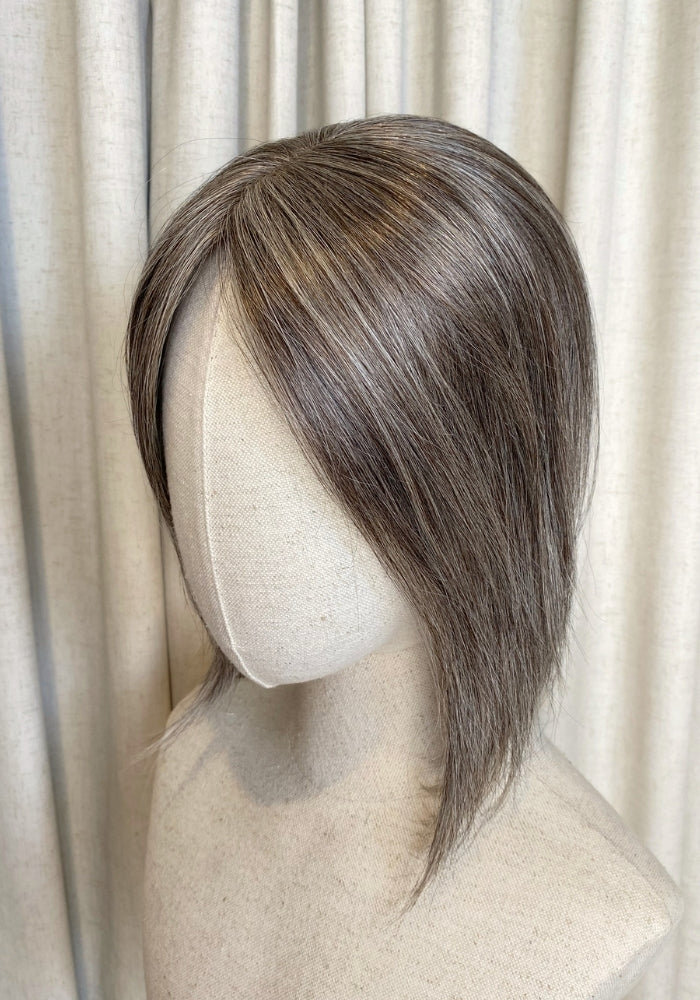 Top Elite Topper (Medium) 10" | 100% Human Hair | Mono-Top