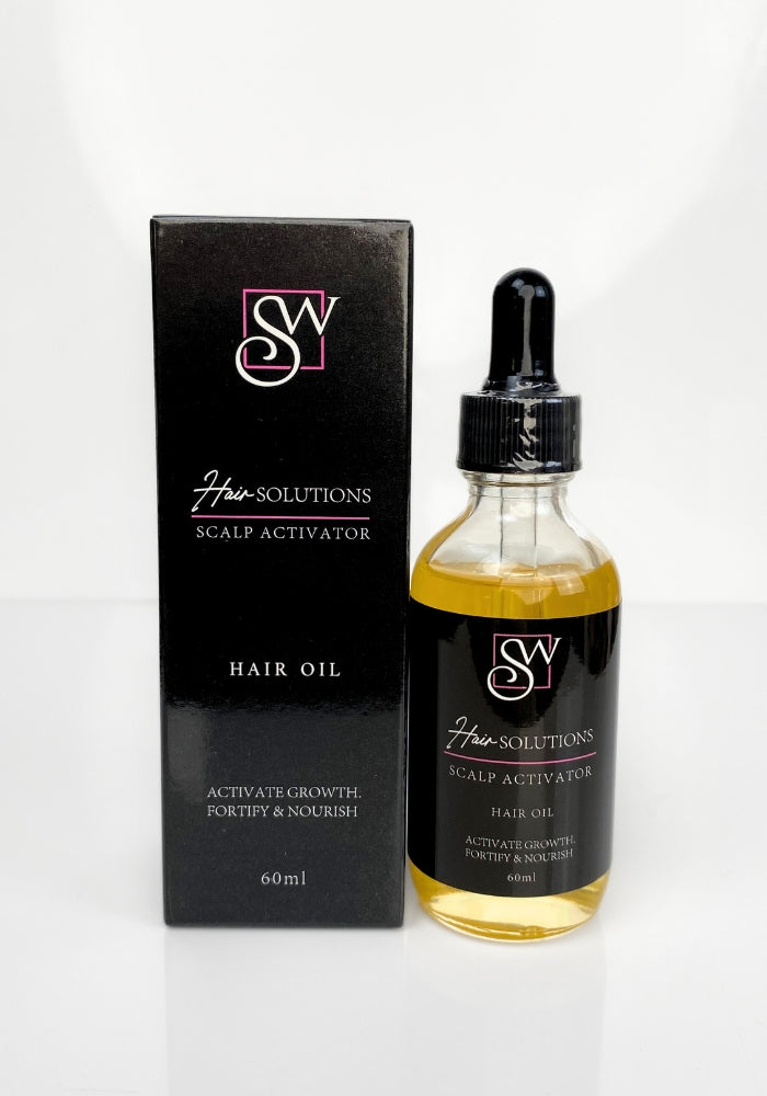 SW Hair Solutions | Rosemary Mint Biotin Scalp Activator Hair Oil