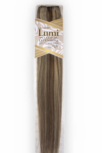 Lumi | Exclusive Highlighted Clip-In Human Hair Extensions 22"