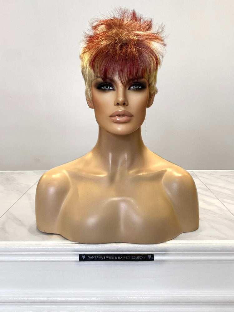 MINA-FIRE | Synthetic Wig