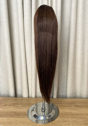 Straight 16" | Human Hair Drawstring Ponytail