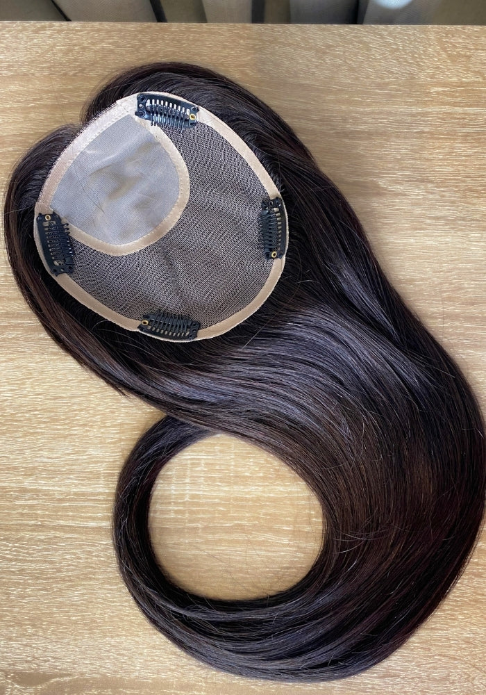 Top Elite Topper 18" | 100% Human Hair | Mono-Top