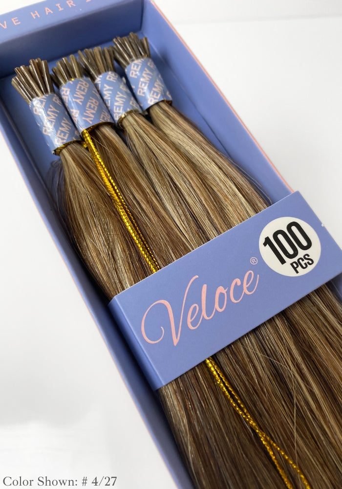 Veloce | Remy Human Hair I-Tips Extensions 18"