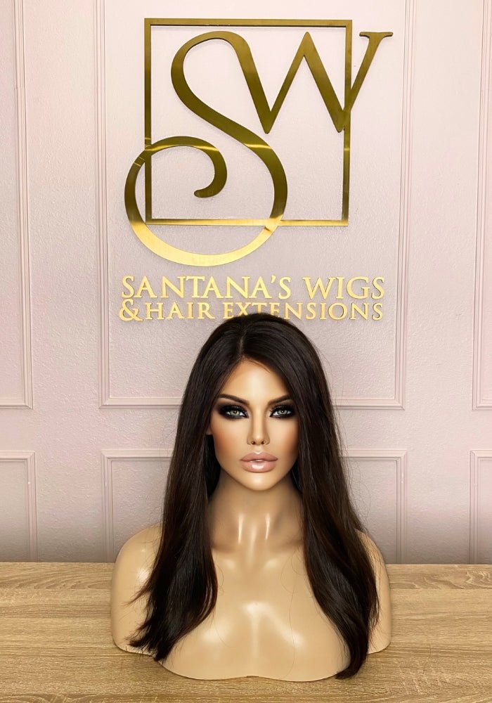 Alpine Glow | 100% Human Hair Lace Front Wig (Monofilament Top) - Santana's Wigs & Hair Extensions, LLC - 