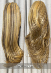 Amy | Synthetic Clip In Ponytail Extension