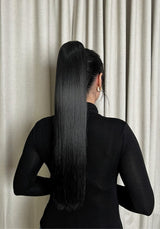 Anna | Synthetic Clip In Ponytail Extension