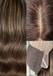 Birch Breeze | 100% Human Hair Wig (Silk Base Top) - Santana's Wigs & Hair Extensions, LLC - 