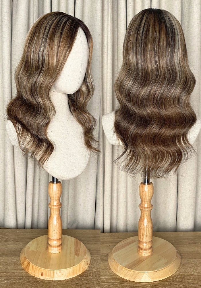 Birch Breeze | 100% Human Hair Wig (Silk Base Top) - Santana's Wigs & Hair Extensions, LLC - 