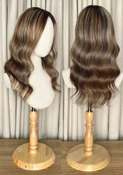 Birch Breeze | 100% Human Hair Wig (Silk Base Top) - Santana's Wigs & Hair Extensions, LLC - 