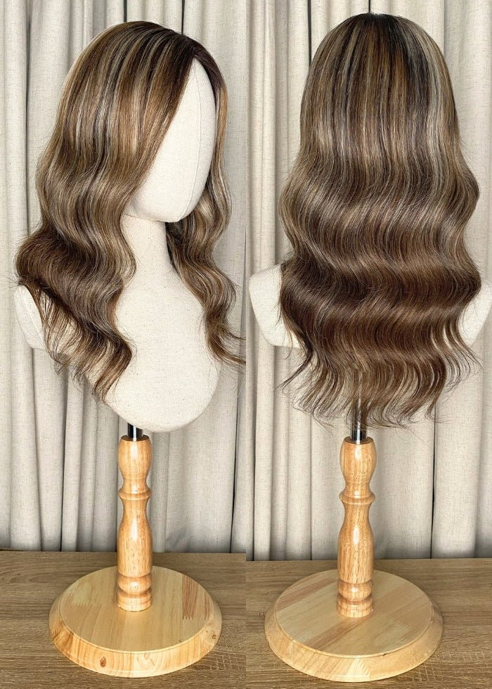 Birch Breeze | 100% Human Hair Wig (Silk Base Top) - Santana's Wigs & Hair Extensions, LLC - 