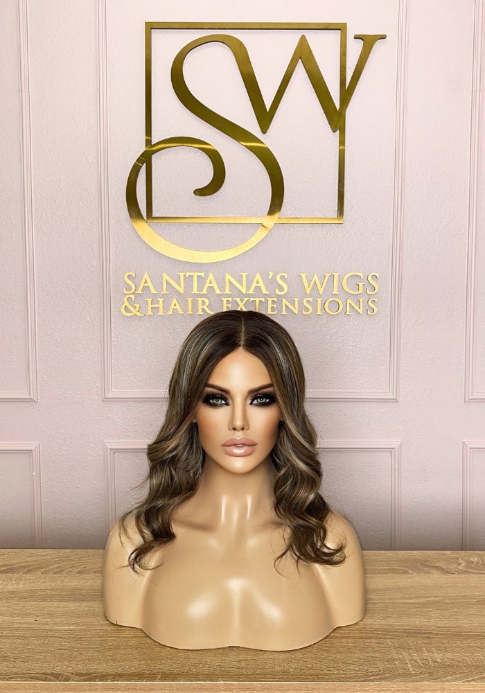 Birch Breeze | 100% Human Hair Wig (Silk Base Top) - Santana's Wigs & Hair Extensions, LLC - 