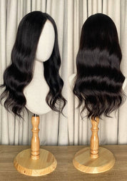 Black Lotus | 100% Human Hair Lace Front Wig (Silk Base Top) - Santana's Wigs & Hair Extensions, LLC - 