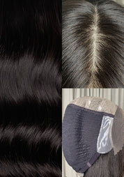 Black Lotus | 100% Human Hair Lace Front Wig (Silk Base Top) - Santana's Wigs & Hair Extensions, LLC - 