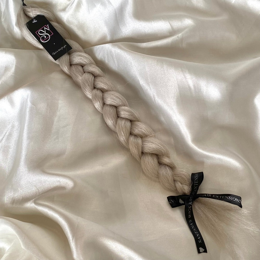 Braids 48" & 54"| 100% Afrelle Kanekalon Fiber - Santana's Wigs & Hair Extensions, LLC - 60 Grey