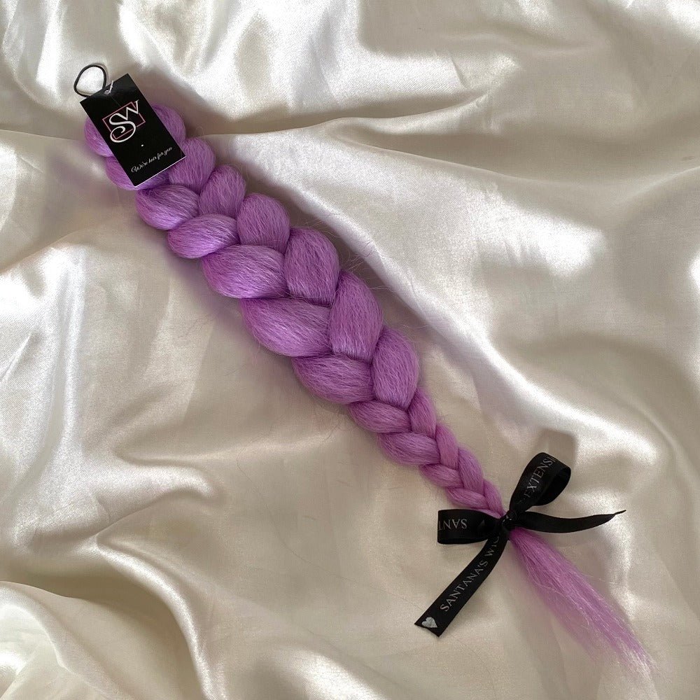 Braids 48" & 54"| 100% Afrelle Kanekalon Fiber - Santana's Wigs & Hair Extensions, LLC - Violet