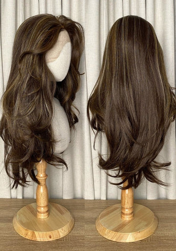 Free part human hair lace front wig Straight Frontal Lace Wig Human Hair 13x6 Straight Lace  main image 4