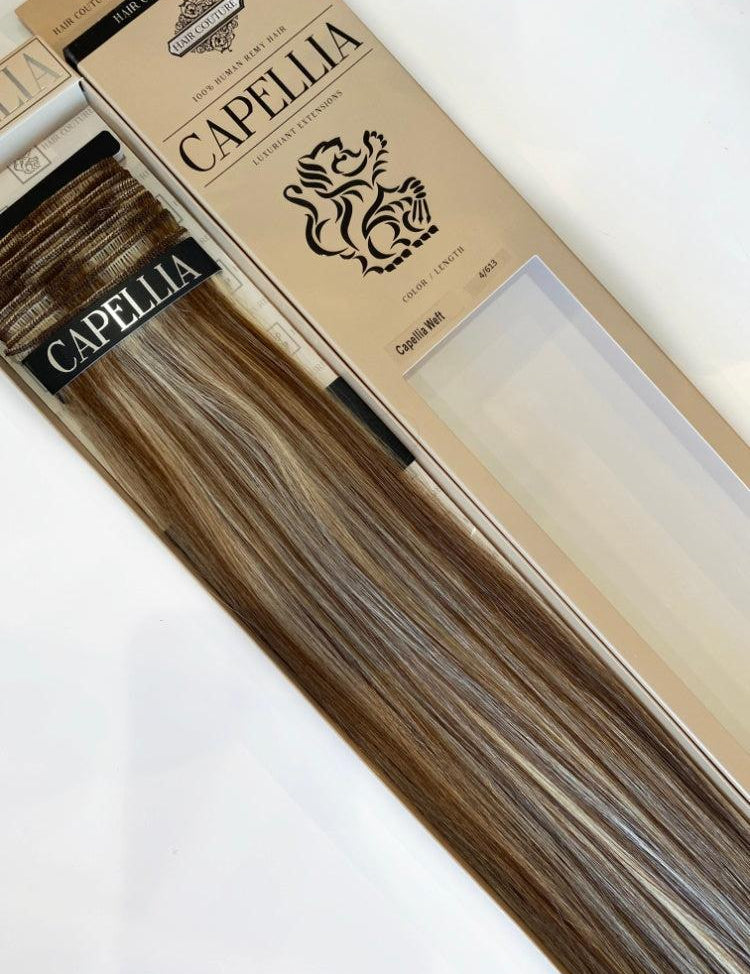 Capellia | Remy Human Hair Weft Extension 18"