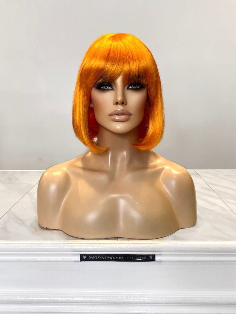 Cindy Costume Wig | 13+ Colors - Santana's Wigs & Hair Extensions, LLC - Orange