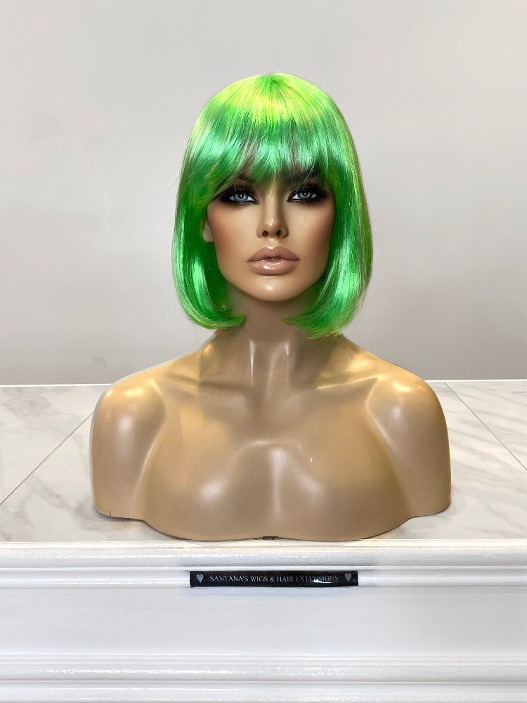 Cindy Costume Wig | 13+ Colors - Santana's Wigs & Hair Extensions, LLC - Green