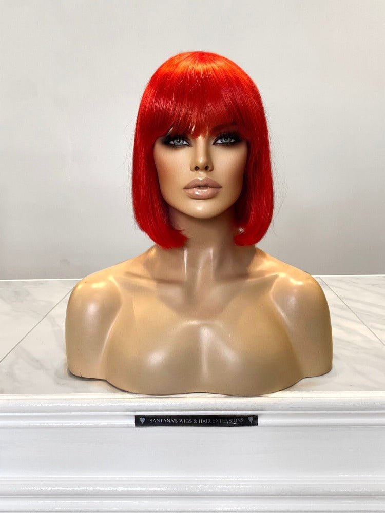Cindy Costume Wig | 13+ Colors - Santana's Wigs & Hair Extensions, LLC - Red