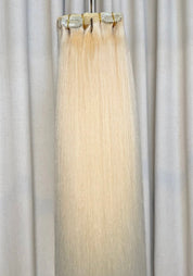 Classic Clip-In Human Hair Extensions 18" - Santana's Wigs & Hair Extensions, LLC - 4 Medium Brown