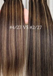 Classic Clip-In Human Hair Extensions 18" - Santana's Wigs & Hair Extensions, LLC - 4 Medium Brown
