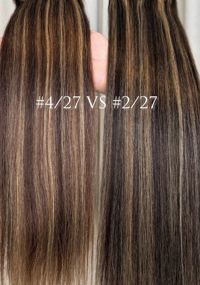 Classic Clip-in Human Hair Extensions 22" - Santana's Wigs & Hair Extensions, LLC - 1 Black